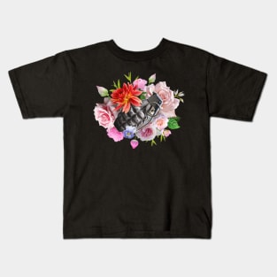 Flower grenade Kids T-Shirt